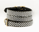 Zebra Beaded Dog Collar - Dog Collars - Maasai