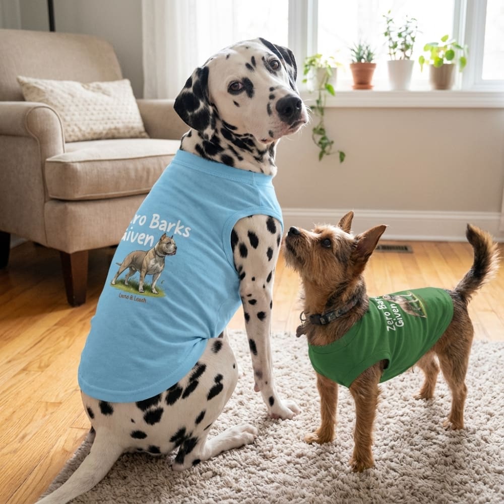 Zero Barks Given Dog Shirt