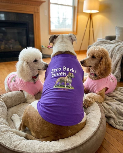 Zero Barks Given Dog Shirt - Funny Dog Shirts