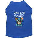 Zero Chill 100% Cuteness Dog Shirt - Statement Dog Shirts