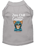 Zero Chill 100% Cuteness Dog Shirt - Statement Dog Shirts