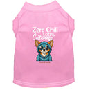 Zero Chill 100% Cuteness Dog Shirt - Statement Dog Shirts