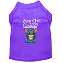 Zero Chill 100% Cuteness Dog Shirt - Statement Dog Shirts