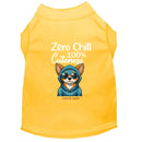 Zero Chill 100% Cuteness Dog Shirt - Statement Dog Shirts
