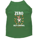 Zero Self Control Dog Shirt - Funny Dog Shirts
